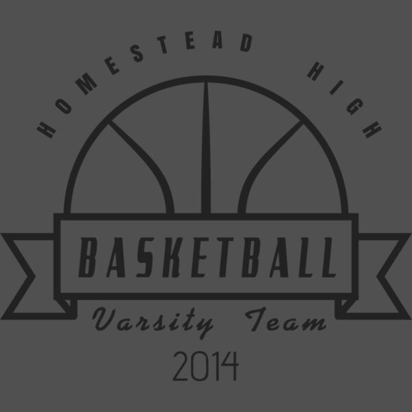 Basketball Template DNT001 BW Thumbnail