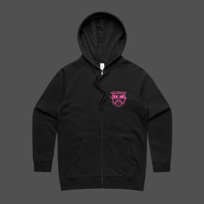 Womans Zip Hoodie - ICN Logo  Thumbnail